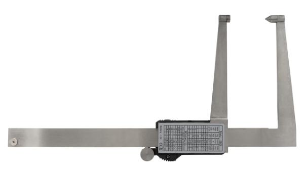 Digital bremseskive skydelære 0-125x0,01 mm